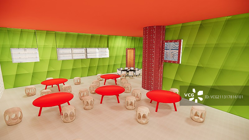 室内轴测图图片素材