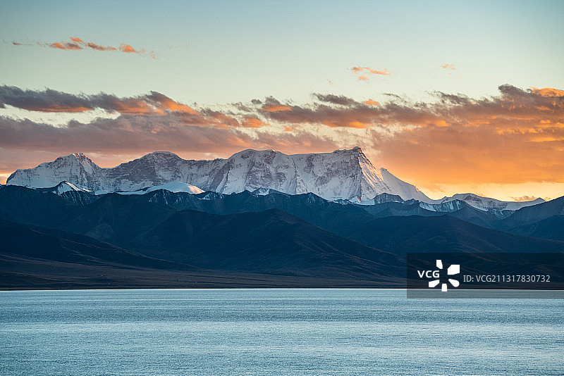 纳木错扎西半岛图片素材