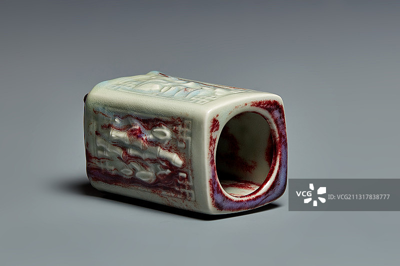 北方钧瓷 高温窑变釉瓷器图片素材