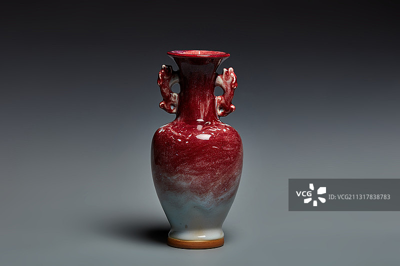 北方钧瓷 高温窑变釉瓷器图片素材