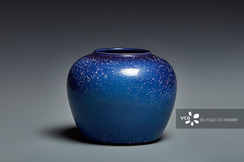 北方钧瓷 高温窑变釉瓷器图片素材