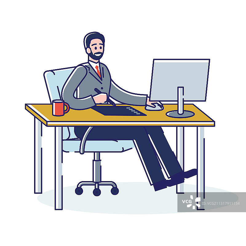 平面设计师或艺术家工作绘画图片素材