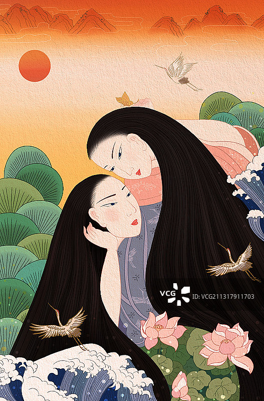 惺惺相惜图片素材