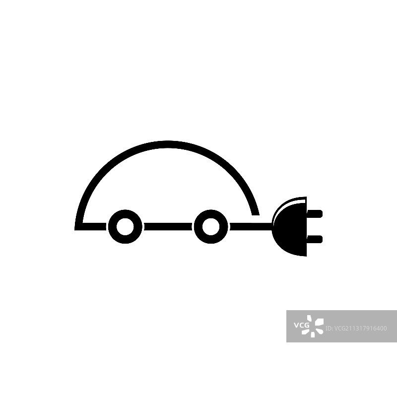 电动汽车标志图片素材