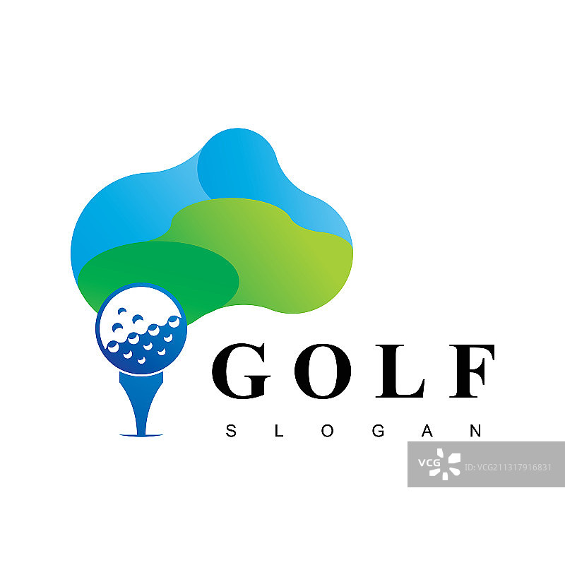 高尔夫Logo设计灵感图片素材