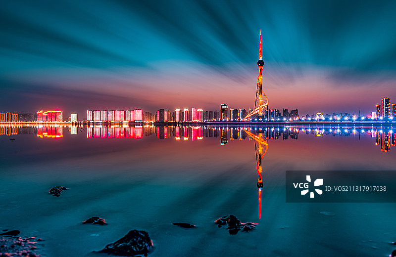 临沂电视塔图片素材