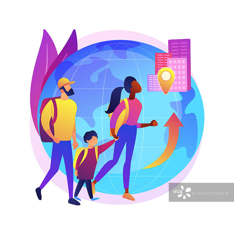 内部迁移抽象概念图片素材