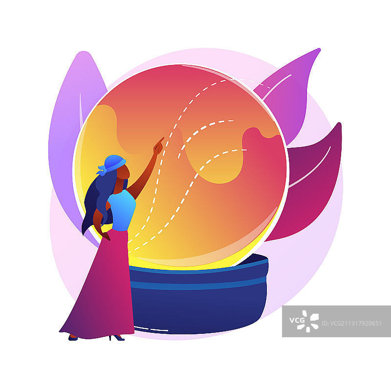 占卜抽象概念图片素材