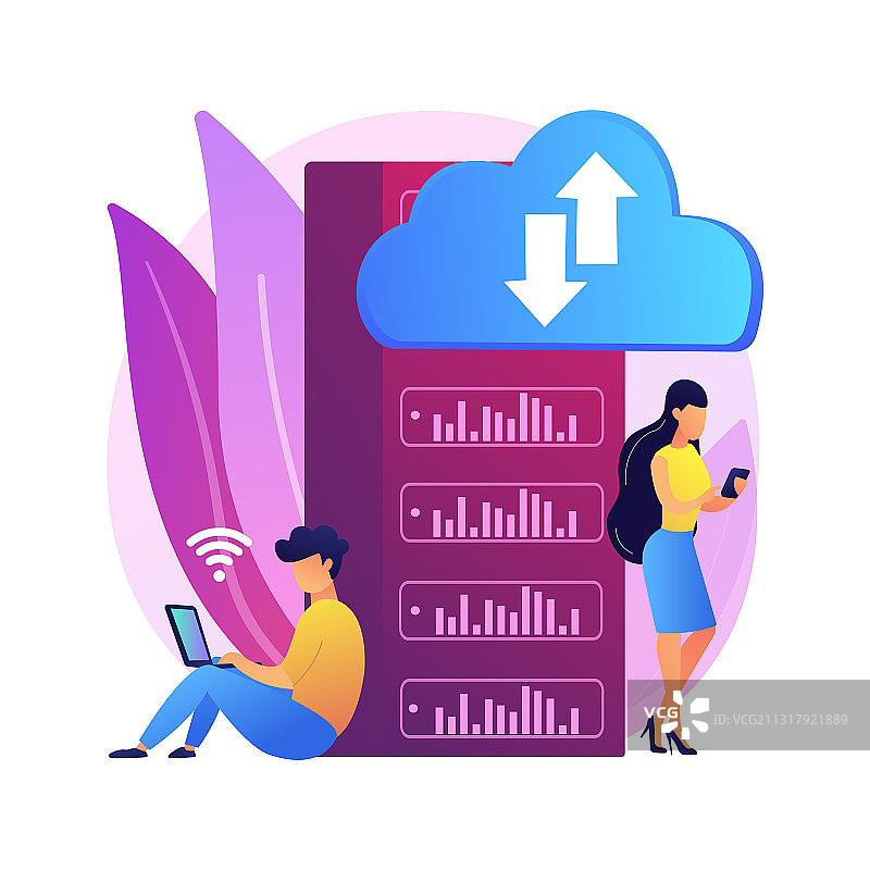 边缘计算抽象概念图片素材