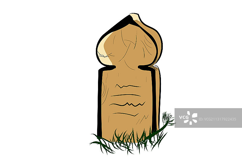 墓地草图08 01a图片素材