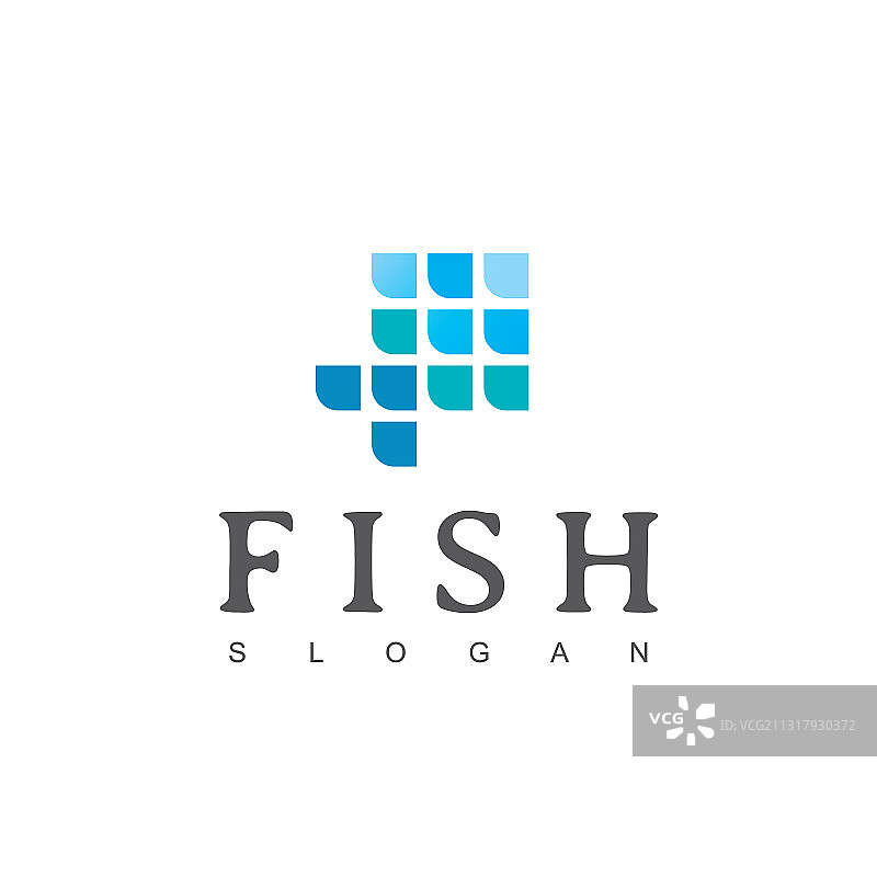 鱼Logo设计灵感图片素材