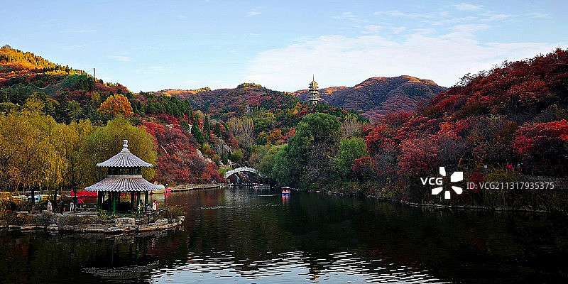 红叶谷(济南)图片素材