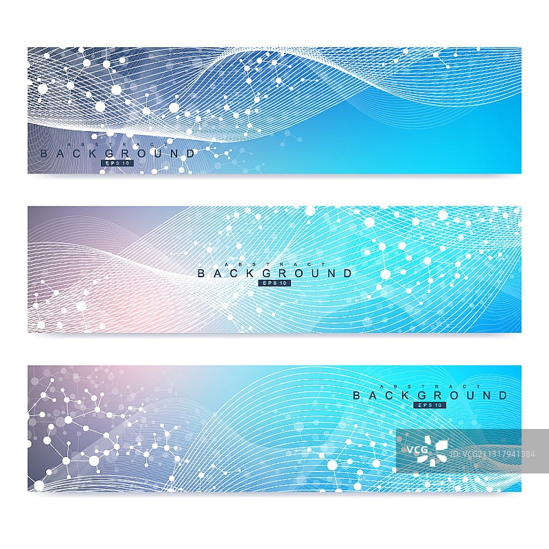 DNA科研现代banner合集图片素材