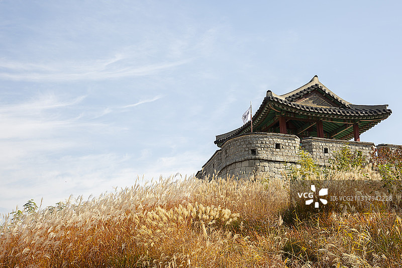 绚丽多彩的秋景图片素材