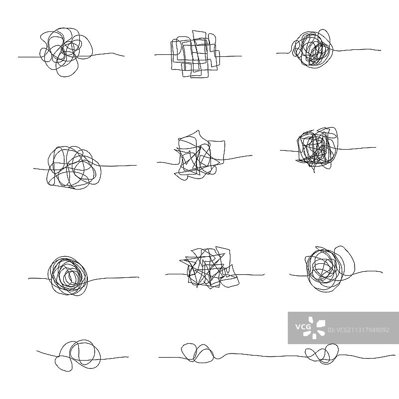 随机线条图案图片素材