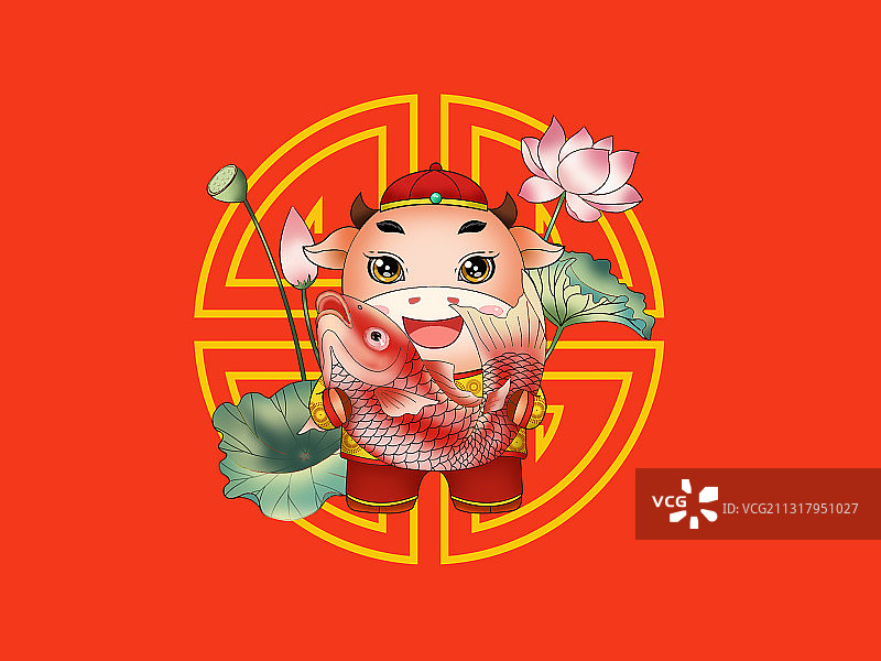 牛转乾坤图片素材