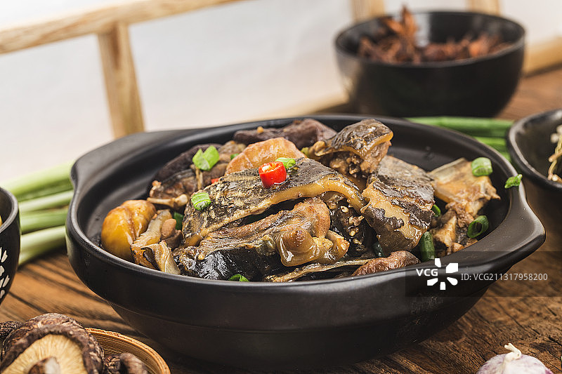 红烧甲鱼图片素材