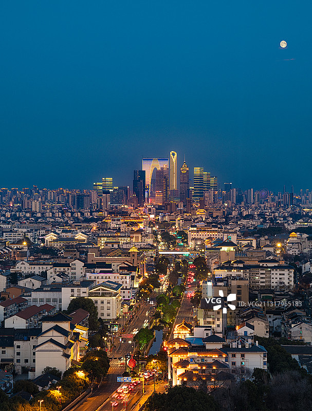 苏州天际线图片素材