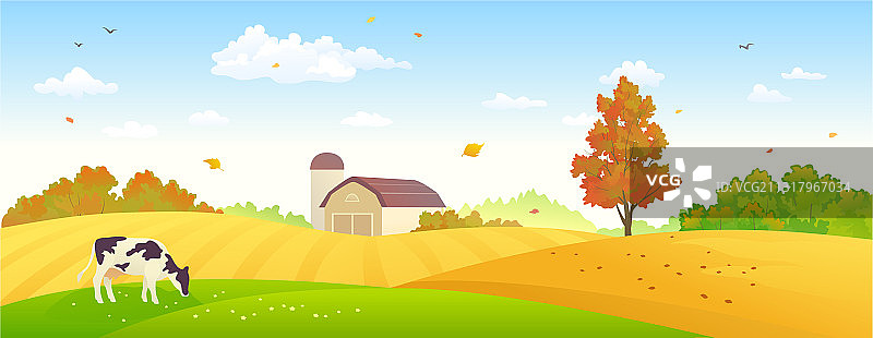 秋季农场banner图片素材