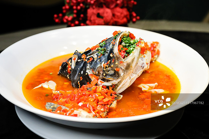 剁椒鱼头图片素材