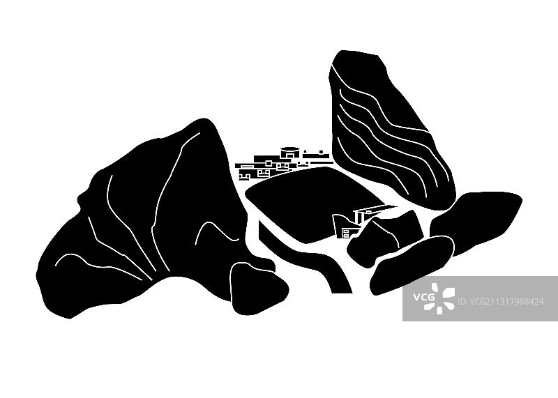 美国红色岩石图片素材