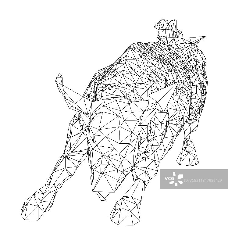 华尔街铜牛图片素材