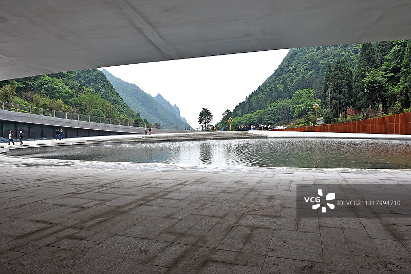 贵州遵义：娄山关红军战斗遗址陈列馆图片素材