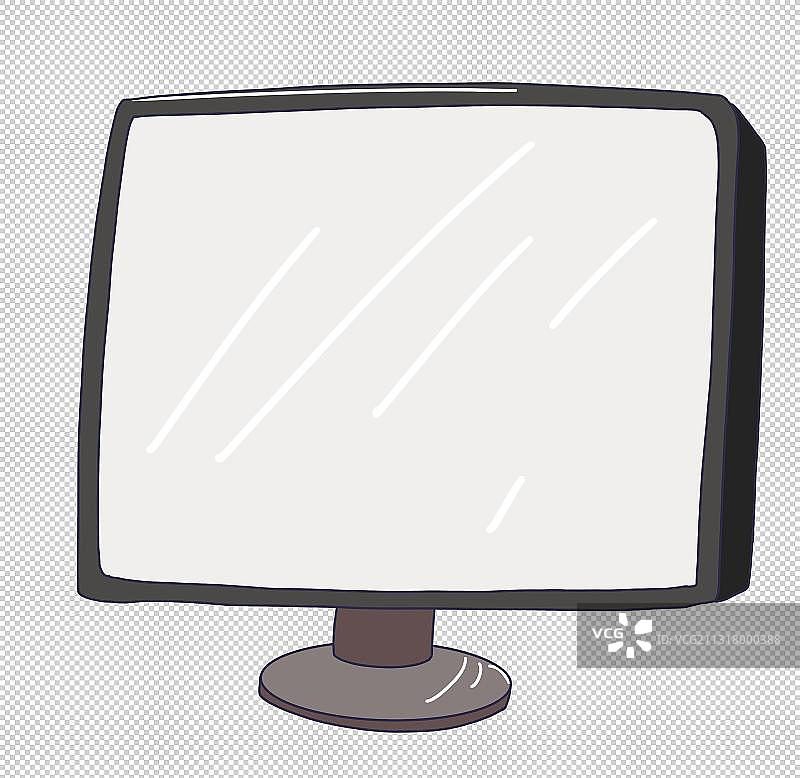 元素：显示器图片素材