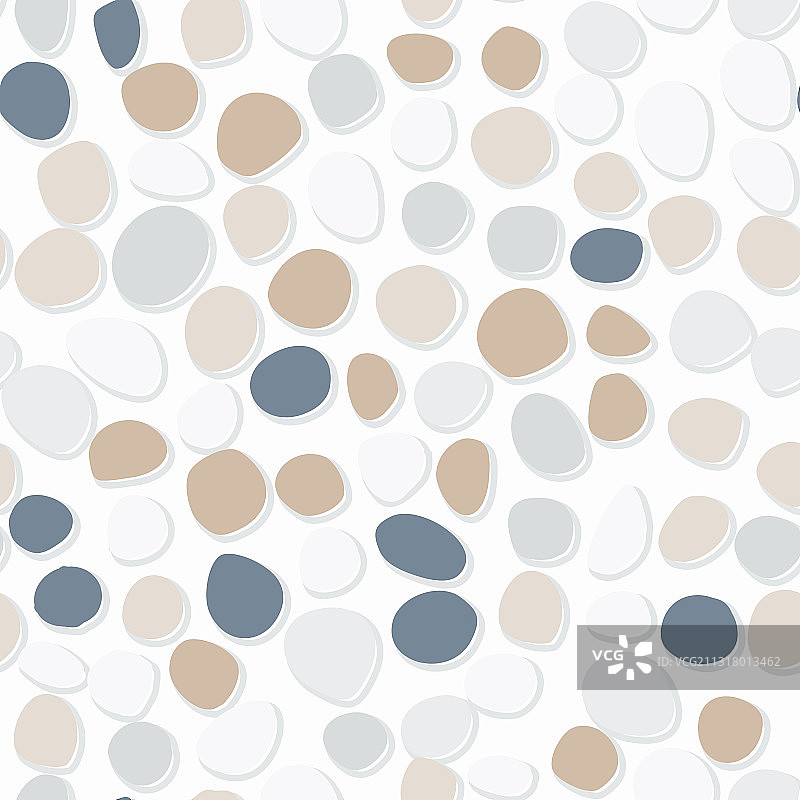 独立的圆点无缝涂鸦图案图片素材