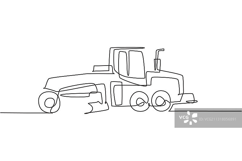 金属滚轮单线画图片素材