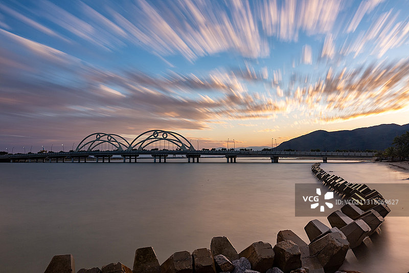 日岛桥图片素材