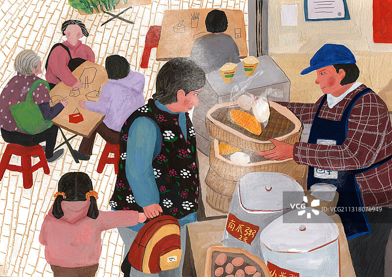 早餐店图片素材