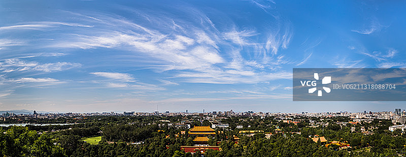 夏日的北京图片素材