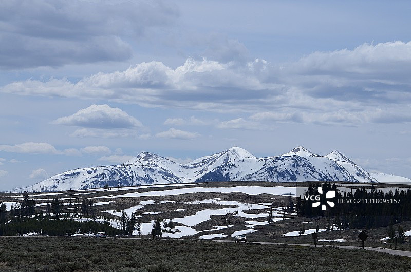 冬日的海顿山谷图片素材