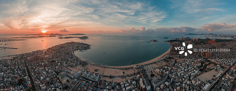 东山岛南门湾全景图片素材