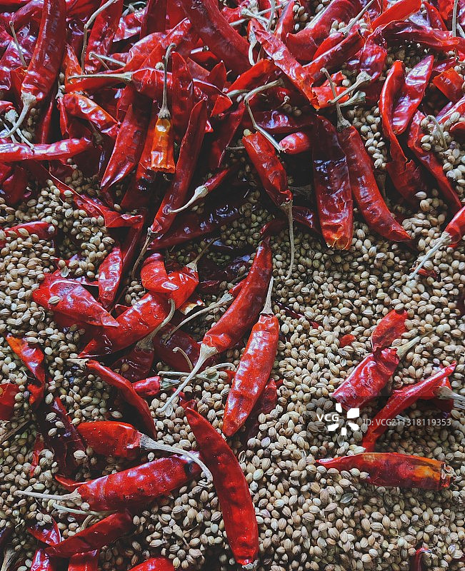 红色辣椒全画幅照片图片素材
