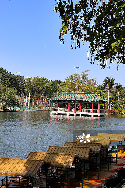 广州越秀公园一角图片素材