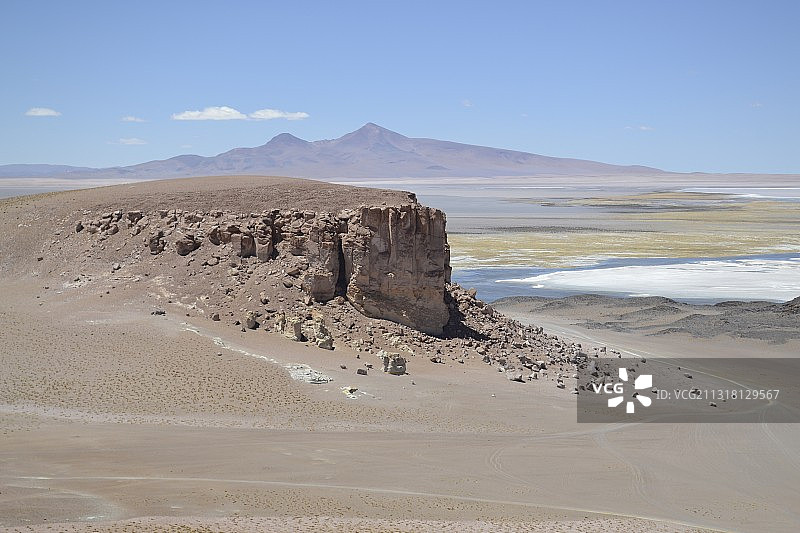 智利安托法加斯塔阿塔卡马沙漠风光图片素材
