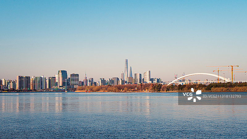 上海西岸江景图片素材