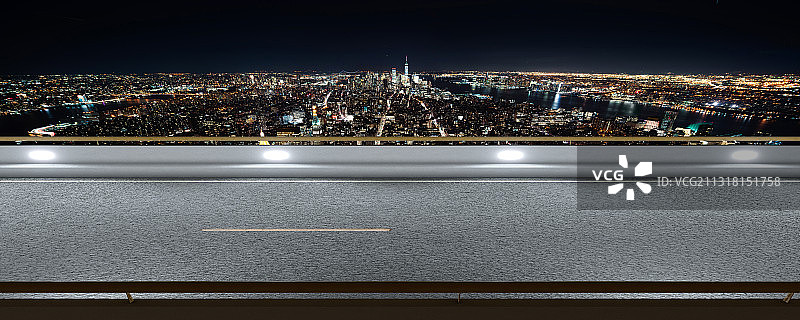 纽约高架路图片素材