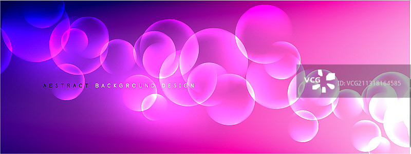 摘要背景液体气泡圈图片素材