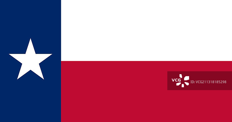 德克萨斯州州旗图片素材