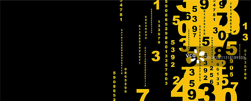 具有数字的创意现代背景图片素材