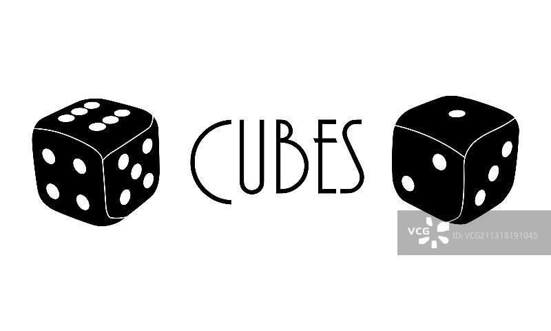 两颗骰子图片素材