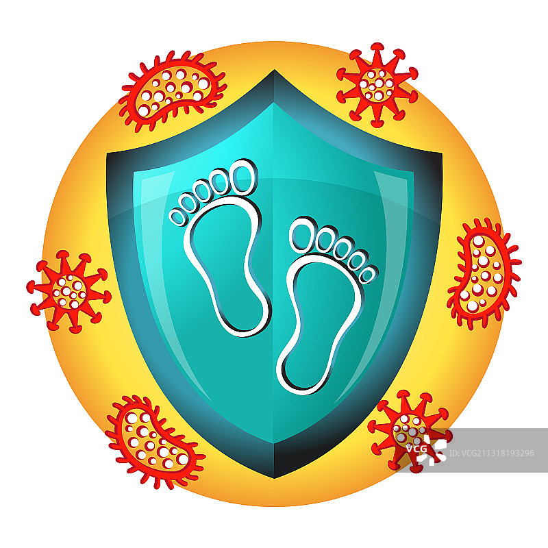 足部甲癣治疗图标腿部保护图片素材