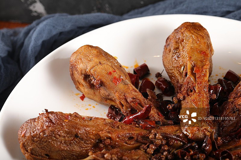 麻辣鸭头图片素材