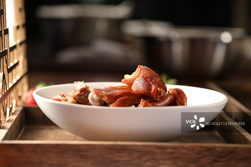 卤水猪蹄图片素材