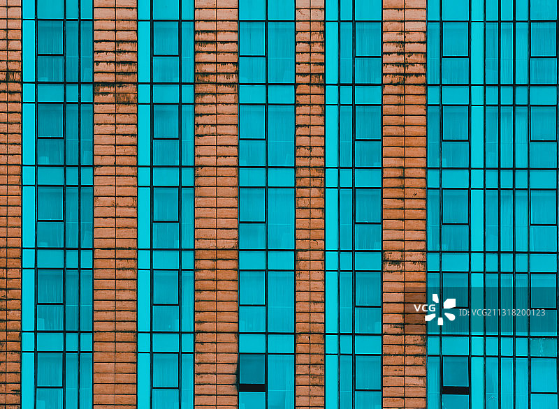 城市矩阵•色彩分割图片素材