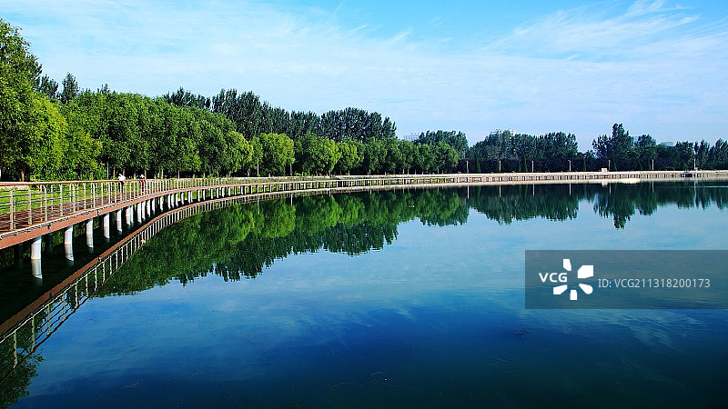 山东滨州蒲湖风景区图片素材