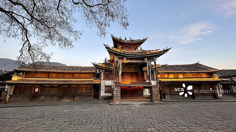 沙溪古镇古戏台图片素材